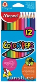     Maped 12  Color Peps