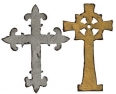  Bigz Die - Ornate Crosses by Tim Holtz, Sizzix 658245
