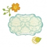  Thinlits Dies - Fancy Label & Flowers, Sizzix 658956